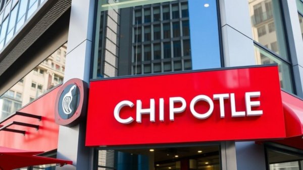Chipotle restaurant sign, part of salmonella outbreak investigation