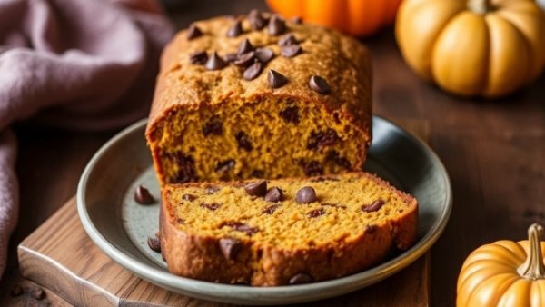 Chocolate Chip Pumpkin Bread