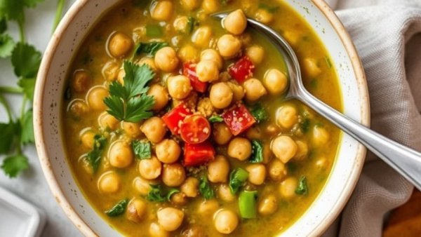 Chickpea Posole Verde