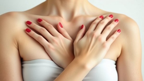 Empower Yourself to Trust Your Judgment: close-up of hands on chest.