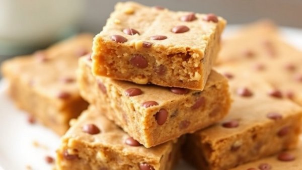 Chickpea-Pecan Blondies