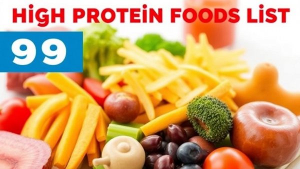 High Protein Foods List: Chart of Protein Content in 95 Foods