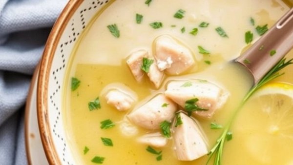 Greek Lemon Chicken Soup