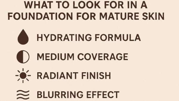 What to Look for in a Foundation for Mature Skin