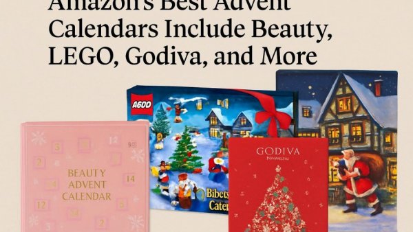 Amazon’s Best Advent Calendars Include Beauty, LEGO, Godiva, and More