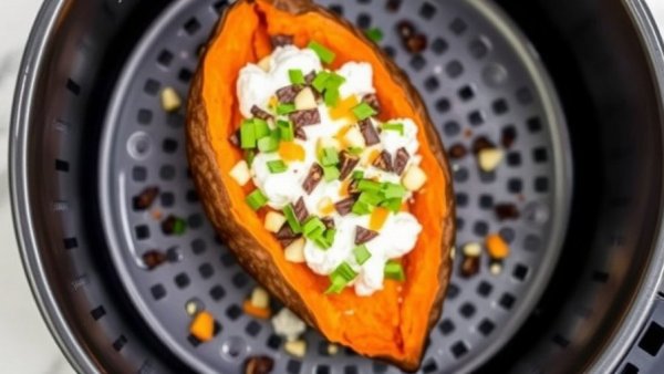 Air Fryer Baked Sweet Potato