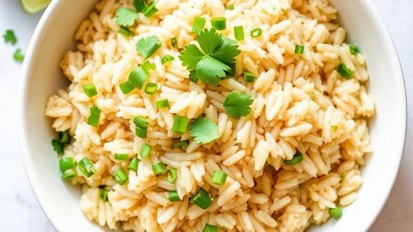 Coconut Cilantro Lime Brown Rice – Made in a Rice Cooker