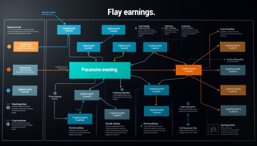 Modern infographic showcasing Sing Holdings 2024 earnings flow.