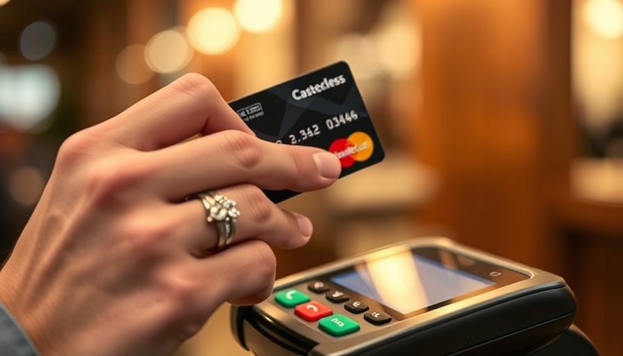 Contactless Mastercard transaction highlights digital transactions future.