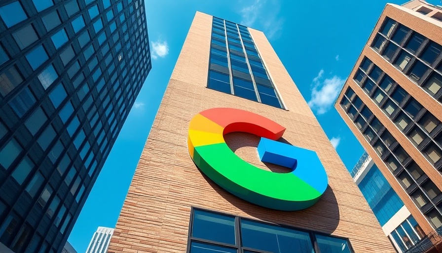 Google logo on office building related to divestment proposal