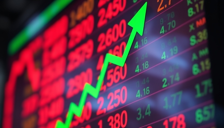 Sunrun stock market performance display with numbers.