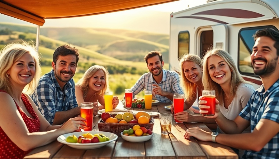 Family enjoying outdoor picnic as part of passive income strategies lifestyle.