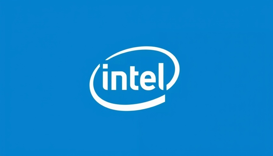 Intel logo depicting investment in Intel's Ohio factory.