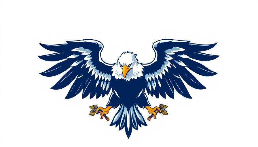 First American logo with eagle and text on white background.