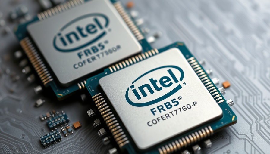 Detailed Intel processors reflecting SoftBank $2 billion investment.