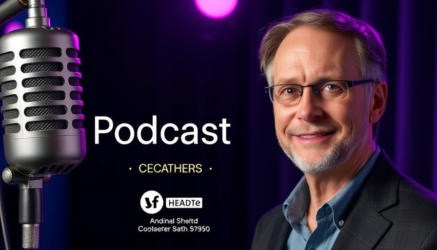 Podcast ad featuring financial planning discussion with guest.
