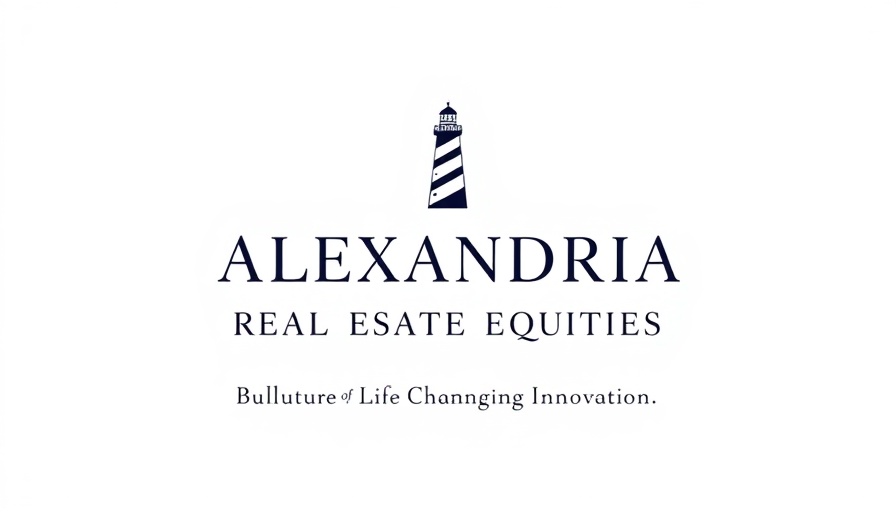 Alexandria Real Estate Equities logo and tagline.