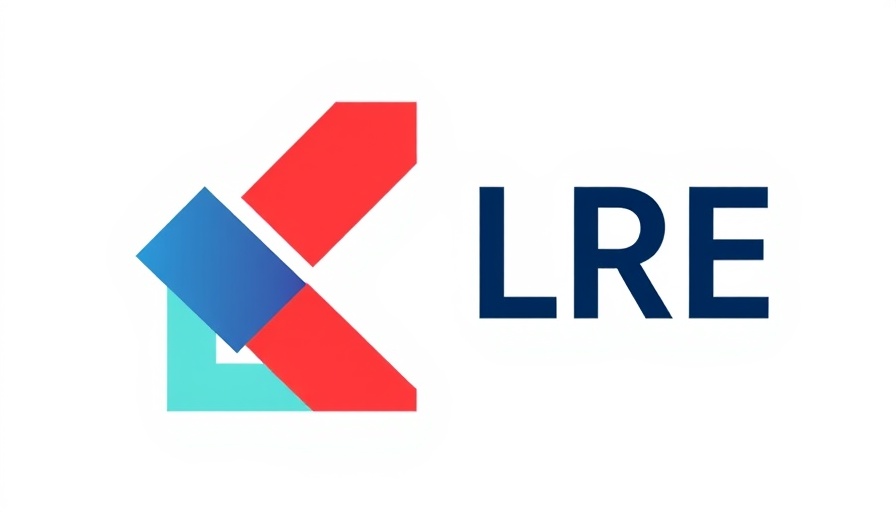 Leeward Renewable Energy logo, abstract geometric design.