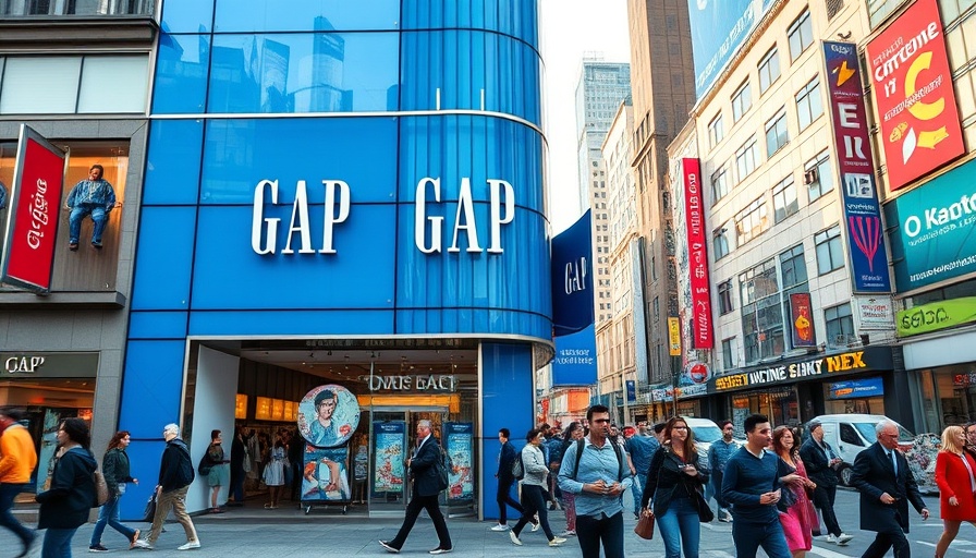 Gap store expands into beauty and accessories market.