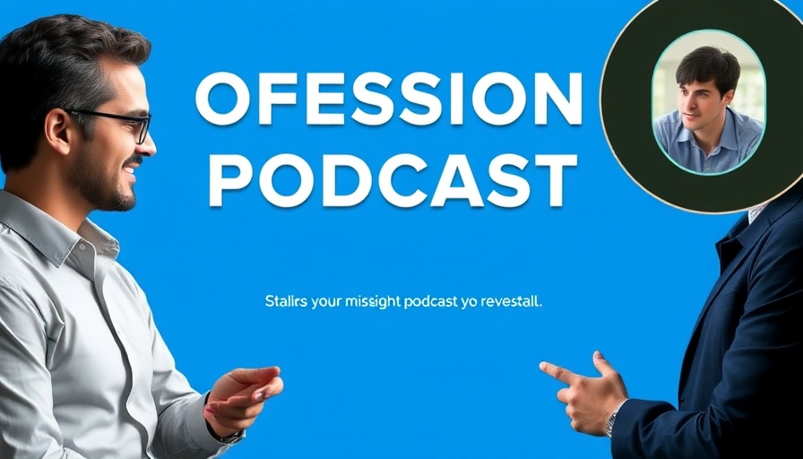 Professional podcast banner discussing independence at scale in financial planning.
