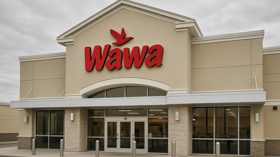 Wawa storefront with logo; related to recalls of milk and lemonade.