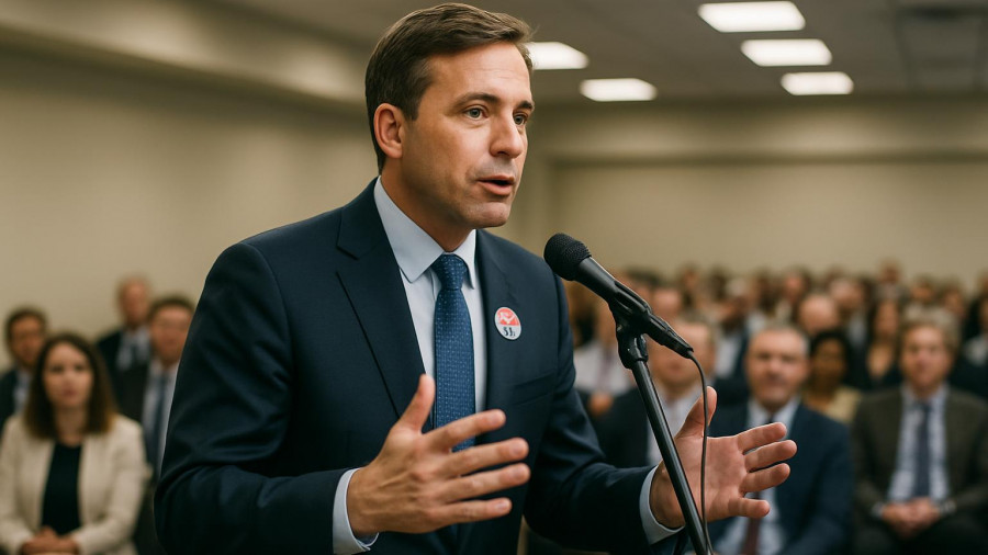 New Jersey gubernatorial candidates, political event photo.