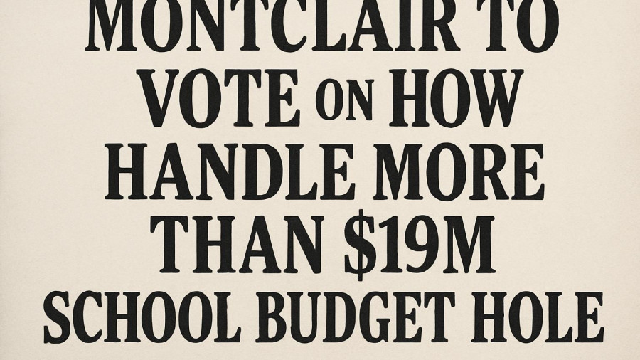 Montclair to vote on how handle more than $19M school budget hole