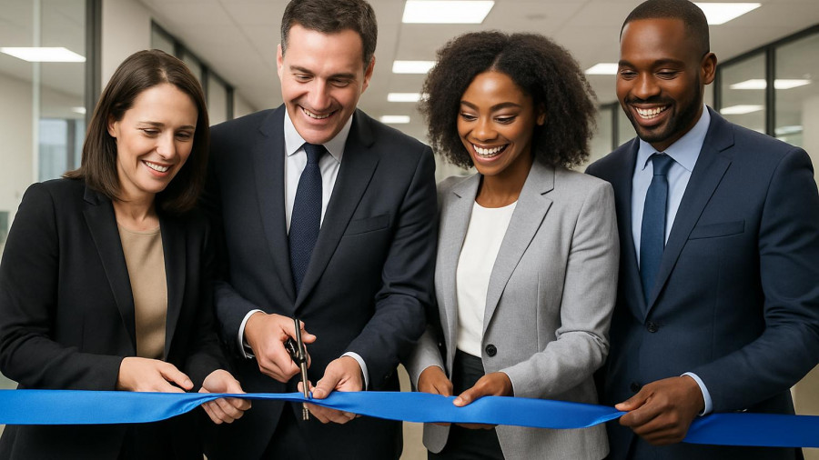 Valley Health System Montvale Campus ribbon-cutting ceremony.