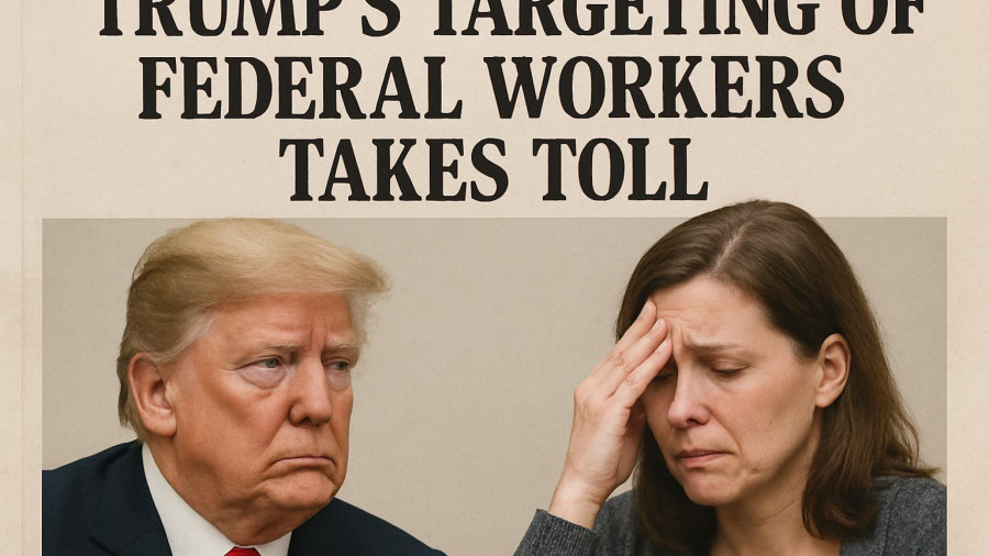 Trump’s targeting of federal workers takes toll