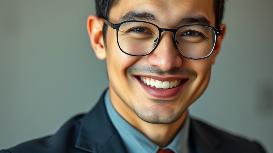 Eisner Advisory Group leadership portrait, smiling individual in a suit.