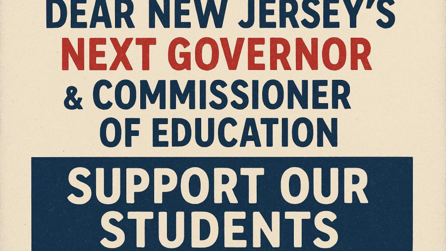 A message for New Jersey’s next governor and commissioner of education