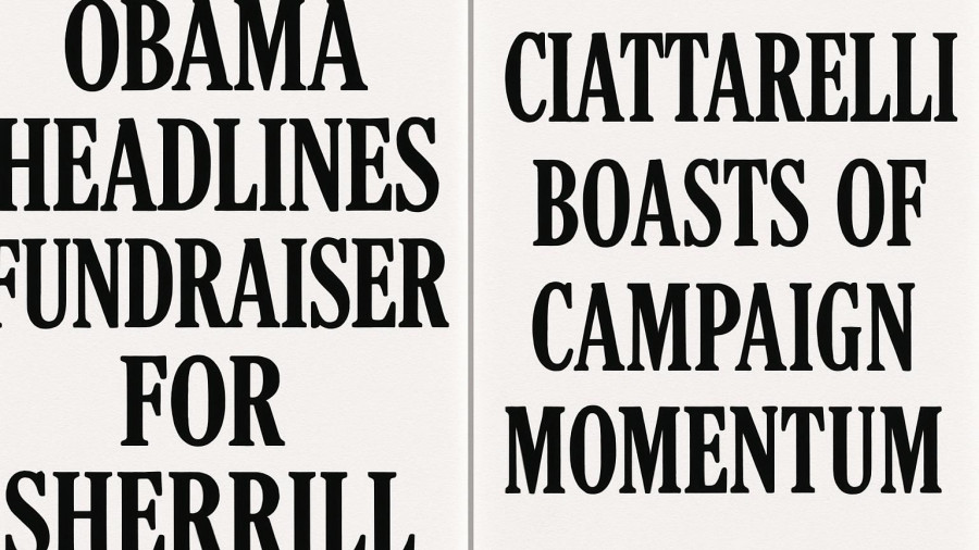 Obama headlines for Sherrill, Ciattarelli boasts of campaign momentum