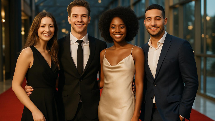 Young adults at event, Funding Their Future Sussex County NJ