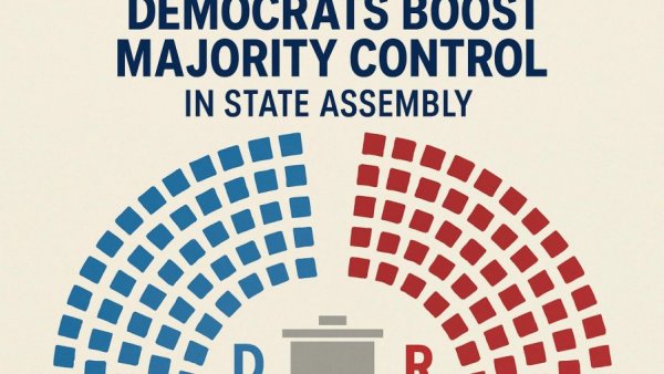 Democrats boost majority control in state Assembly
