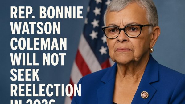 Rep. Bonnie Watson Coleman will not seek reelection in 2026