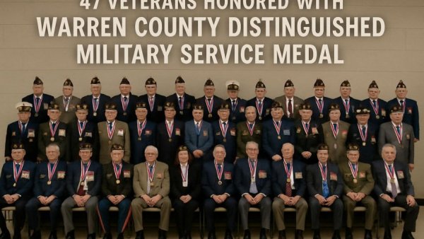 47 veterans honored with Warren County Distinguished Military Service Medal