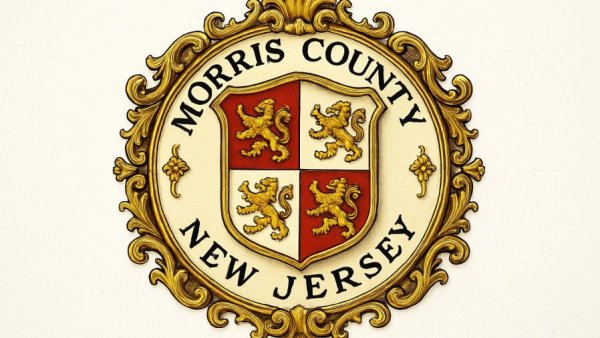 Seal of Morris County, NJ, historical emblem.