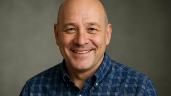 Close-up portrait of a smiling man at NJx Venture Summit