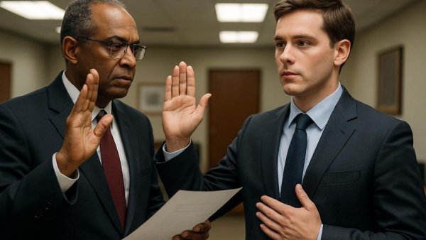 Class III officer sworn in during school security ceremony