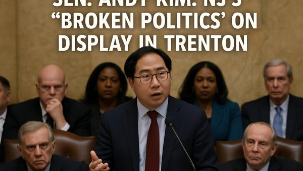 Sen. Andy Kim: NJ’s ‘broken politics’ on display in Trenton