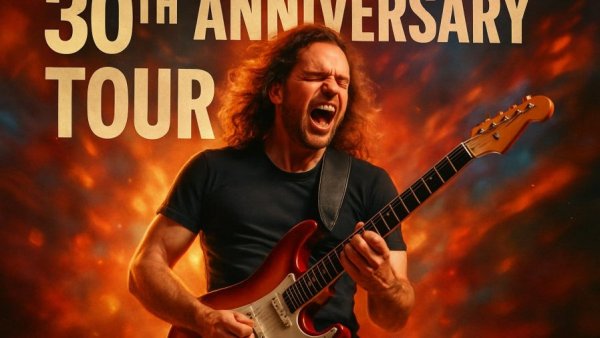 Win Tickets to See Kenny Wayne Shepherd Band poster with guitarist.