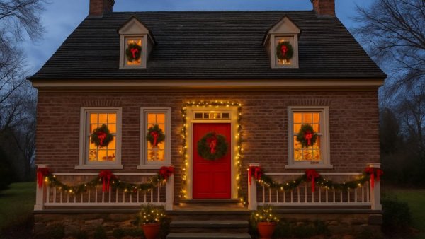 300-Year-Old New Jersey Home Gets Gussied Up for Christmas