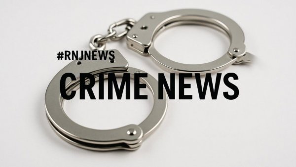 Symbolic image of handcuffs with #RNJNEWS overlay about Morris County vehicle thefts.