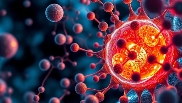 Illustration of Pirtobrutinib's impact on CLL cells in treatment.