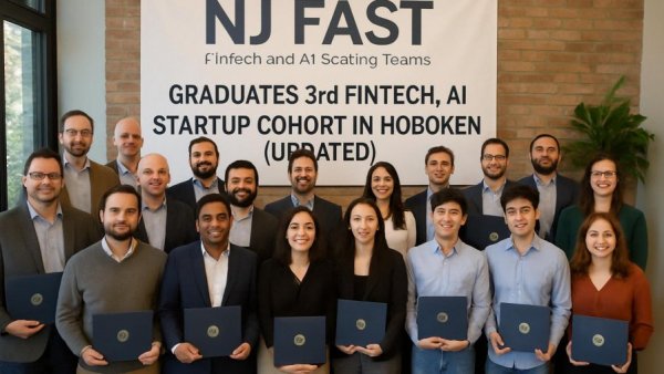 NJ FAST graduates 3rd fintech, AI startup cohort in Hoboken (updated)