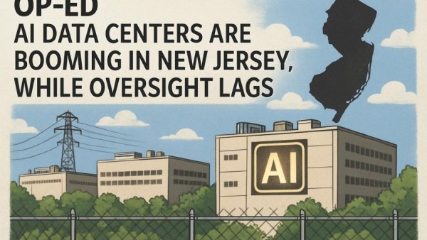 Op-Ed: AI data centers are booming in New Jersey, while oversight lags