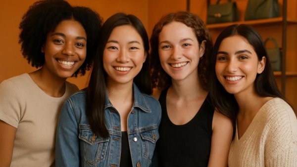 Group of young women during Hunger and Homelessness Awareness Week Sussex County NJ