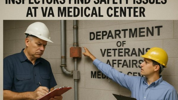 Inspectors find safety issues at VA medical center