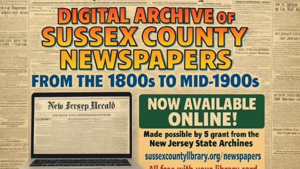 Sussex County NJ Newspaper Archive digital collection.