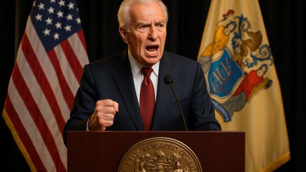 NJ wipes $86M in medical debt announcement with speaker at podium.